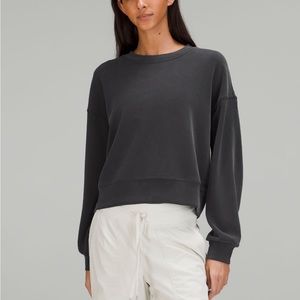 Lululemon softstreme perfectly oversized cropped crew